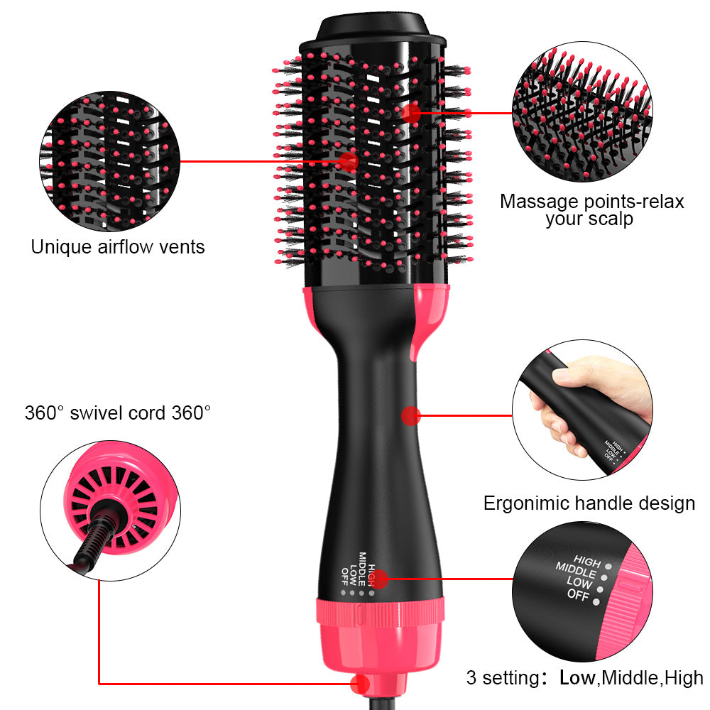 The Pro-Dryer Brush | 3-in-1 Volumizing Hair Dryer & Styler